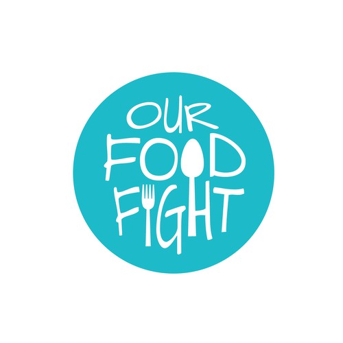 Our Food Fight Podcast Logo