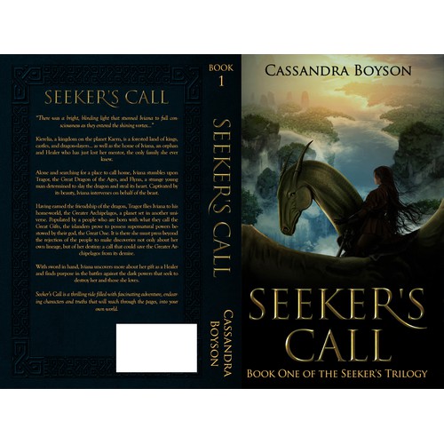 Create Eye-catching Cover for Young Adult Fantasy Novel