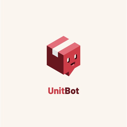 Character Logo design for UnitBot