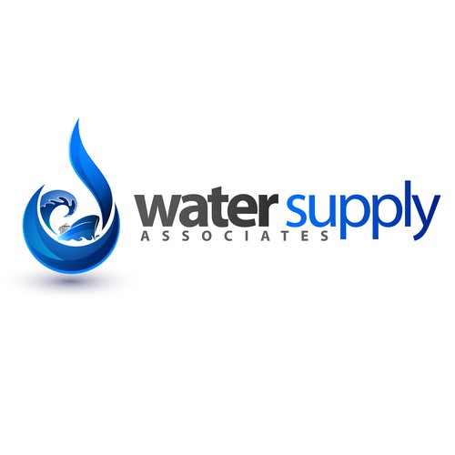 Logo design for Water Supply Company