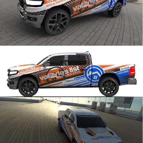 Car wrap - Valorie real estate