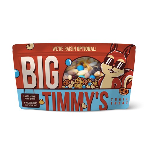 Big Timmy's Trail Treat New Packaging