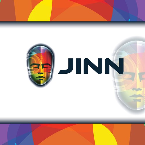 Create a unique and beautiful logo for Jinn