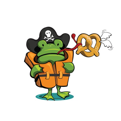 Captain Frog illustration