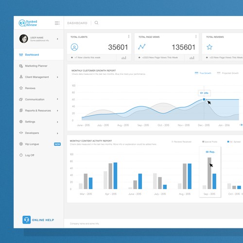 Statistics Web Application