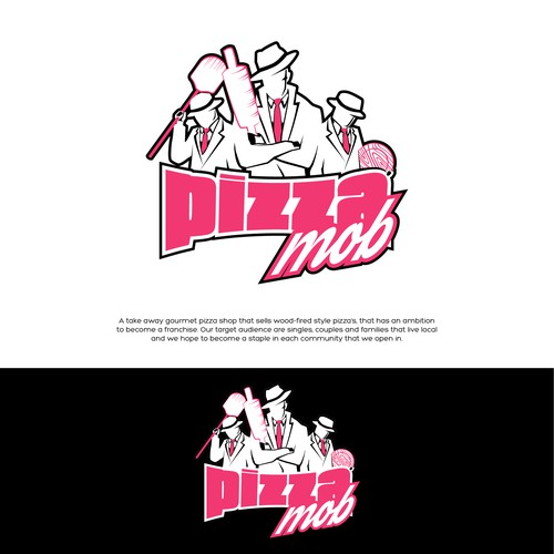 Logo for Pizza Mob