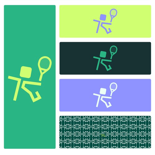 Logo Design for The Grid: a Tennis Court
