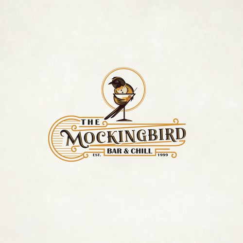 Bold and attractive bar logo