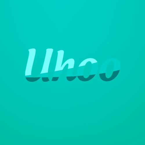 Create an app logo for Uhoo start-up