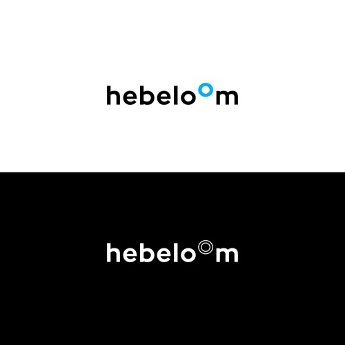 Minimalistic logo design for Hebeloom
