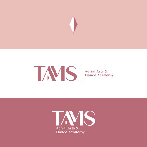 TAMS Aerial Arts & Dance Studio Logo Concept