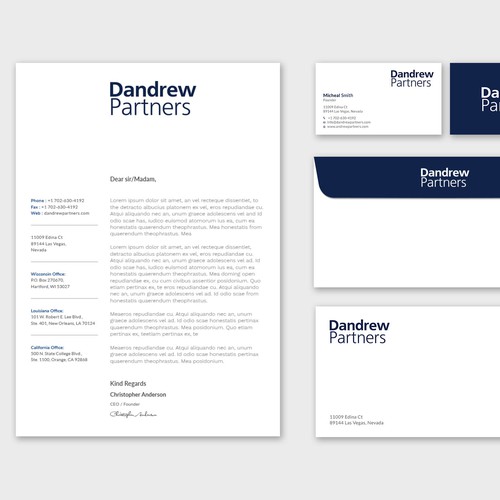 Stationery design