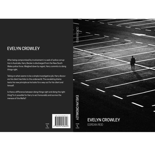 Cover concept for crime novel