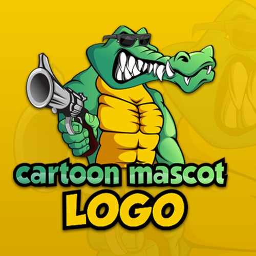 Cartoon Mascot Logo