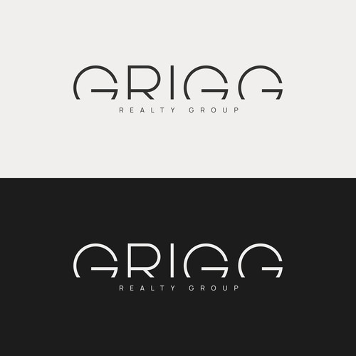 Modern Logo concept for a real estate company