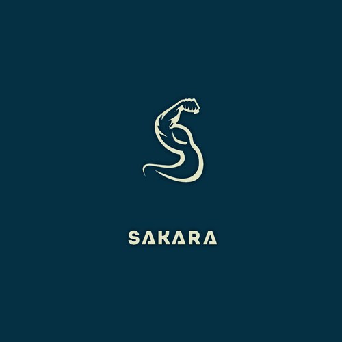 Design a logo for "Sakara" an Italian brand of professional calisthenics and gym gear