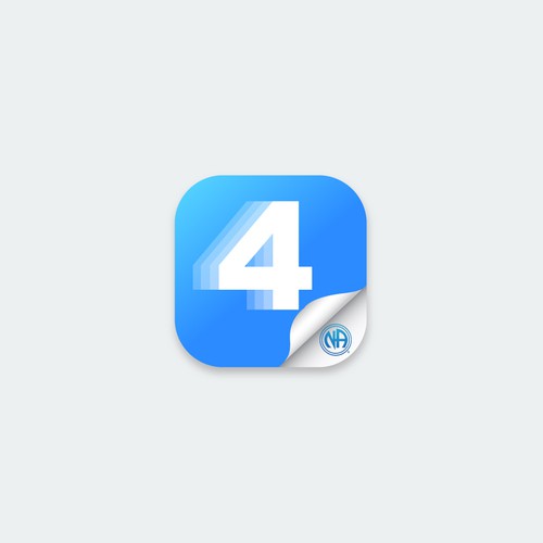 App icon design for Narcotics Anonymous step 4