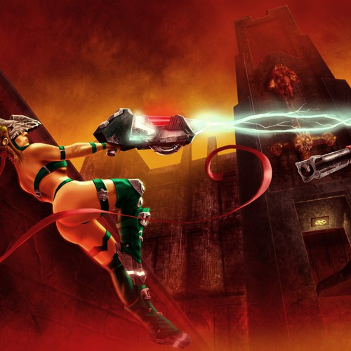 Hunter vs Sarge, Quake III Arena