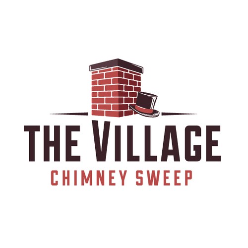 Bold logo for Chimney sweep company