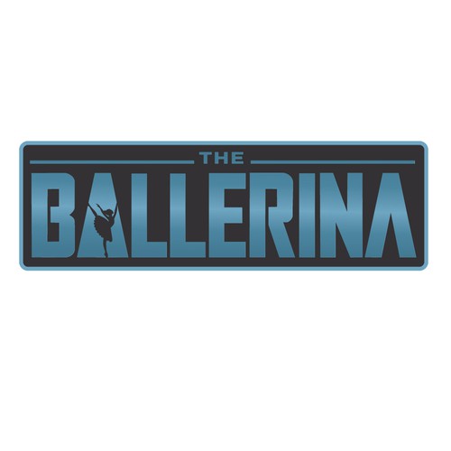 Ballerina Parody Sticker Design