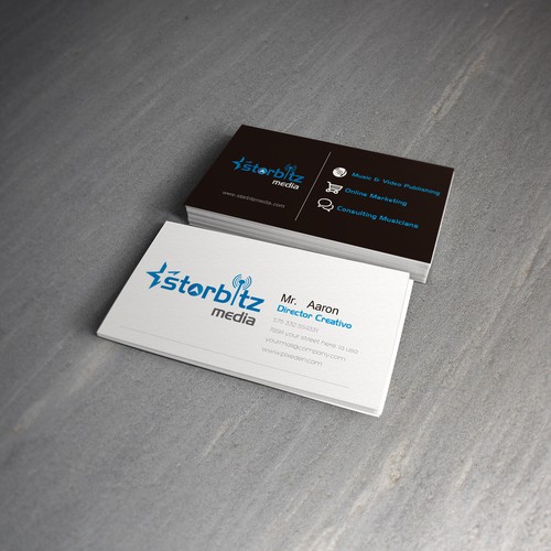 Business Card for Media Production