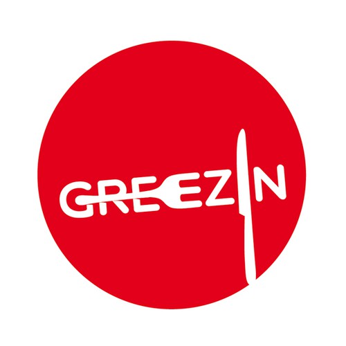 Create an impactful logo for a movie called: GREEZIN