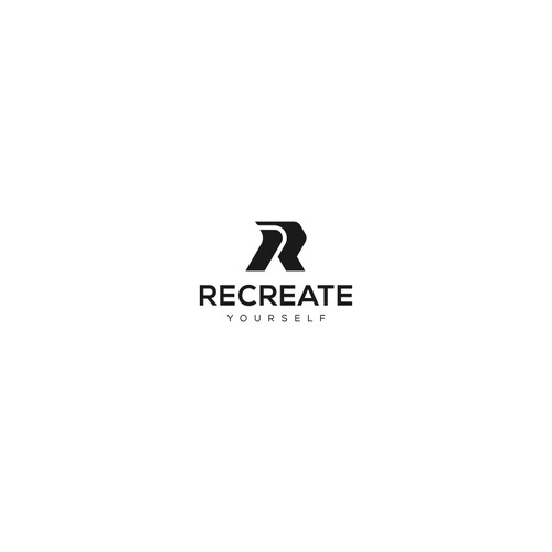 "Recreate" logo design