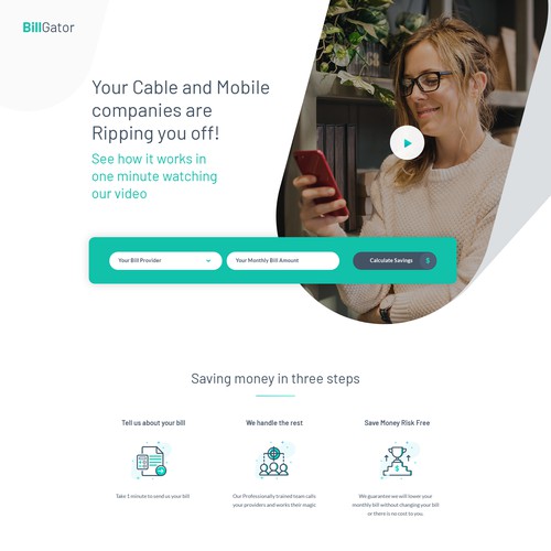 BillGator landingpage