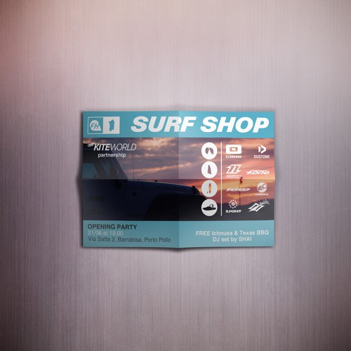 Surf Shop Flyer