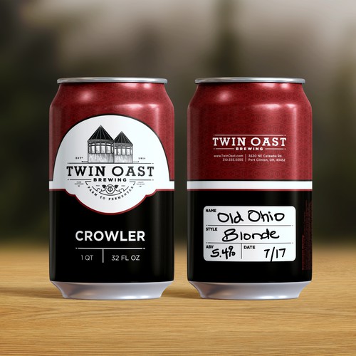 Crowler Label Design