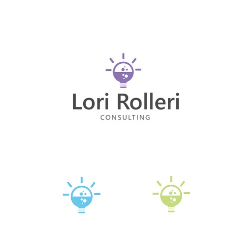 Simple Modern Logo for Lori Rolleri