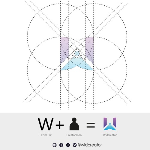 Widcreator self Band Identity