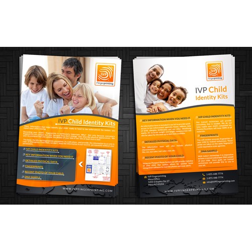 Create the next postcard or flyer for IVP Fingerprinting