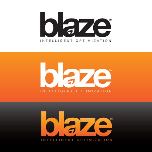 Blaze - Logo for hot new software startup