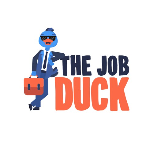 The job duck logo