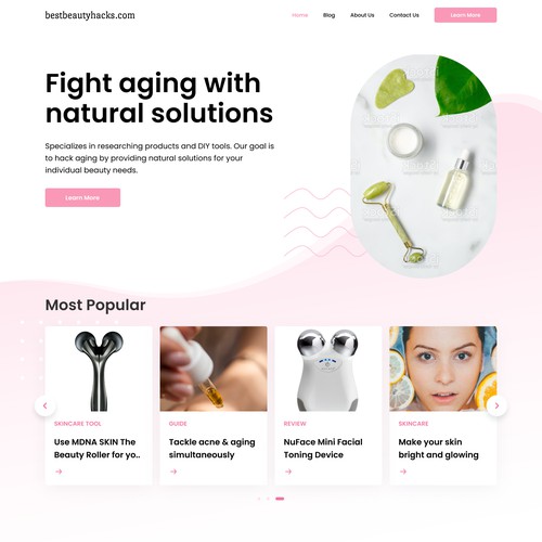 Landing Page Design Website