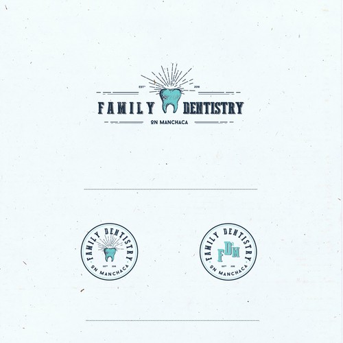 Logo concept for Detistry in Austin, Texas