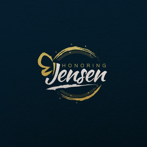 feminine logo for honoring jensen