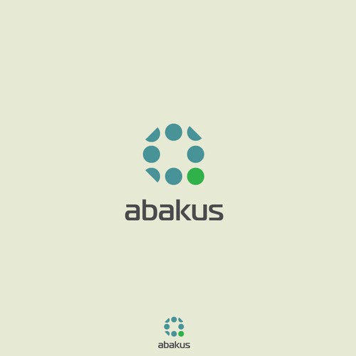 abakus - fresh logo for online bank
