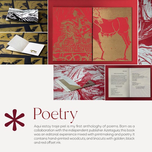 Aquí estoy traje piel