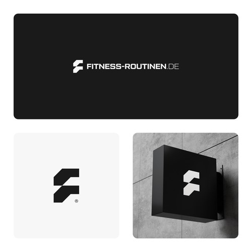 Logo concept for Fitness-Routinen.de