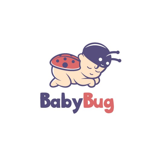 Fun and Cute logo design for a baby product company