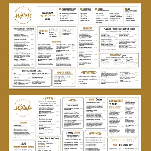 Menu Design
