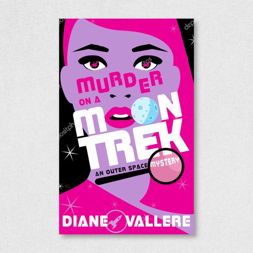 Quirky humorous sci-fi mystery (ebook cover)
