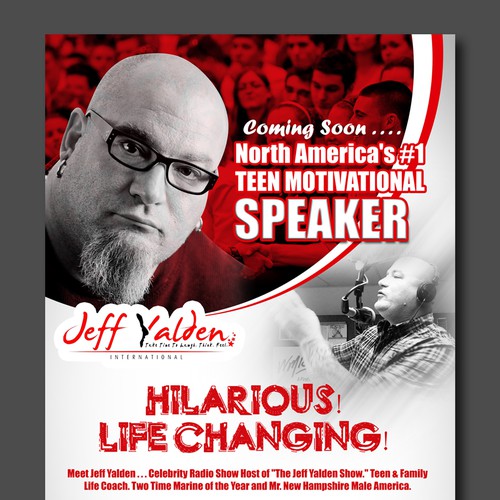 Flyer for Jeff Yalden