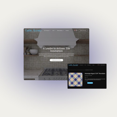 An Artisan Tile E-commerce Store