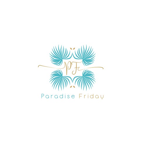 Logo with a tropical flair for concierge company in Florida