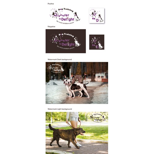 Dog training logo