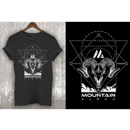 Design a Badass Limited Edition T-Shirt for Mountain Alpha