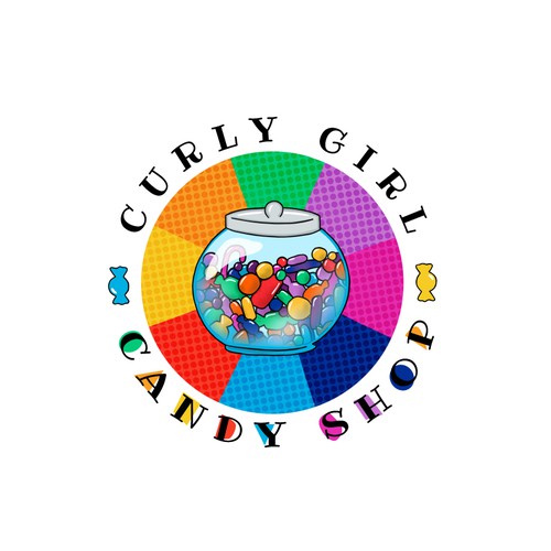candy shop logo